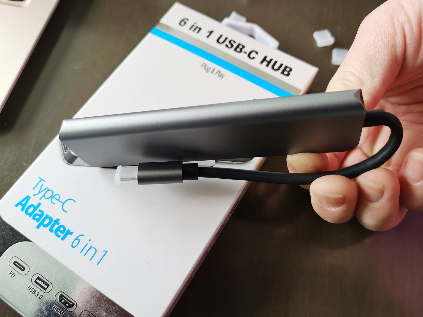 Multi Functional USB Dock 6-in-1