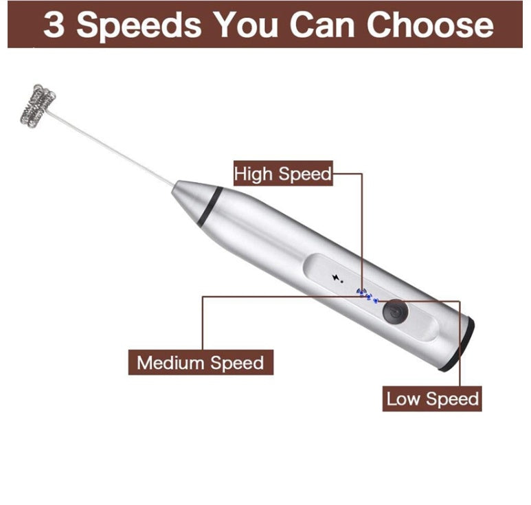 Milk Frother With USB Cord