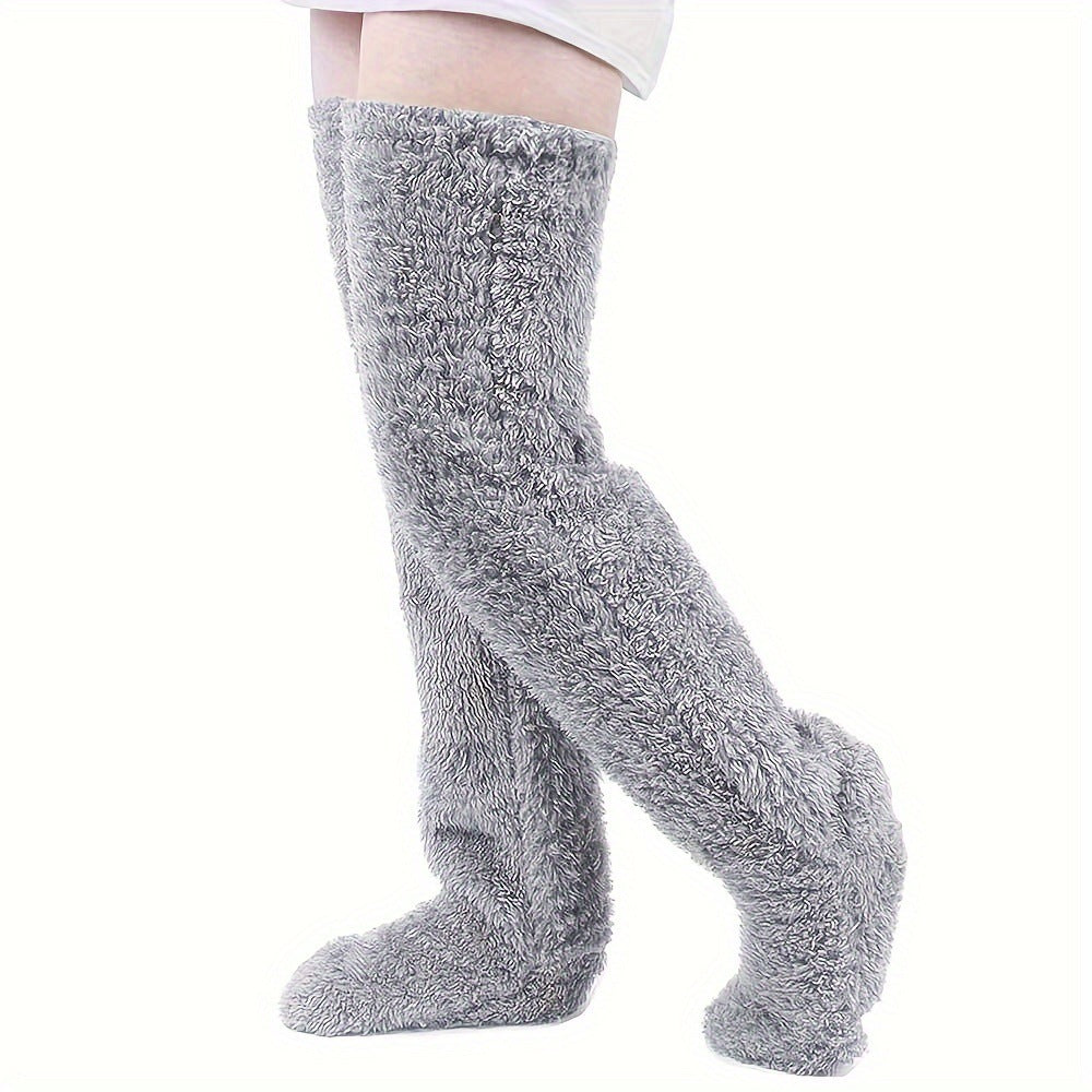 Goose Down Leg Socks