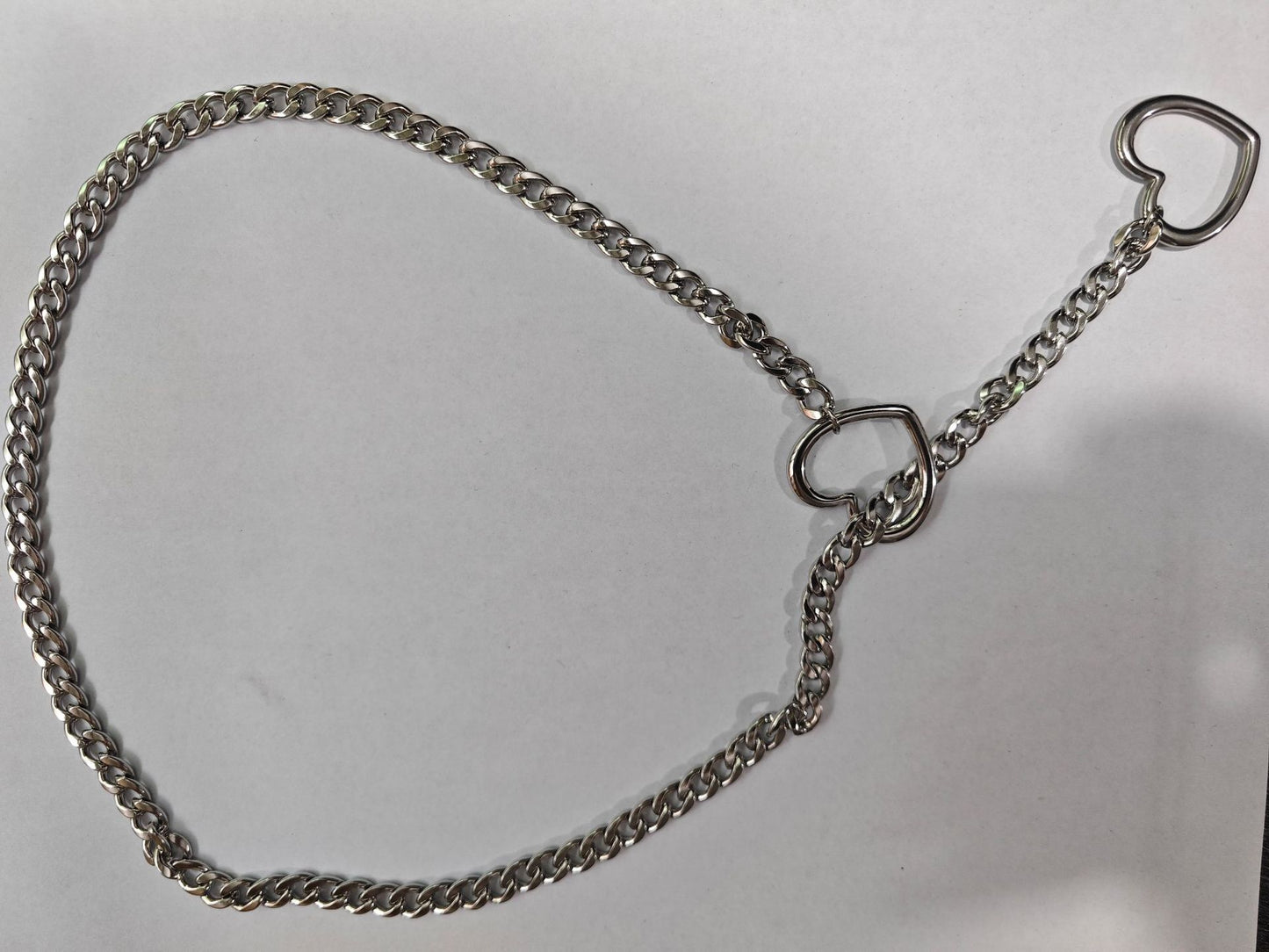 Cuban Heart Shaped Necklace