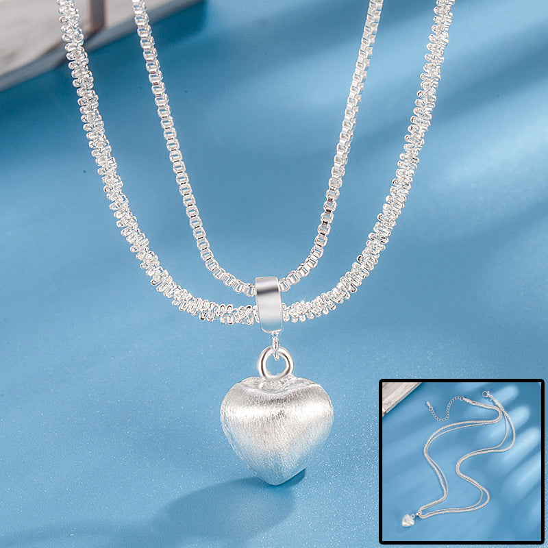 Heart Pendant Necklace For Women